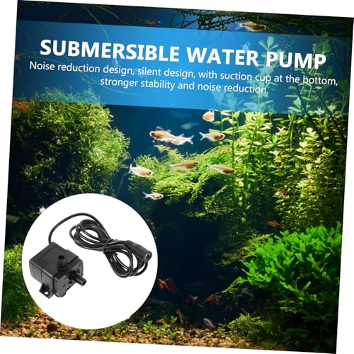 SUPVOX Submersible Water Pump for Fish Tank Efficient Fountain Pump for Aquariums and Ponds Design for Pet Water Dispensers and