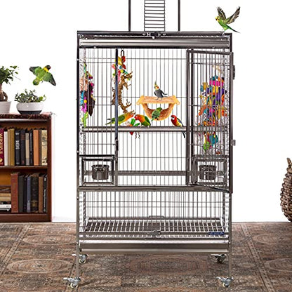 BWOGUE Winter Warm Bird Nest Bed Hanging Hammock Snuggle Hut Parrot House Tent Toy Bird Cage Perch for Parakeet Budgies Cockatiels Lovebird Cockatoo Finch Hamster Chinchilla Guinea Pig(Medium, Yellow) - color: Yellow, size: Medium (9"x7.2")