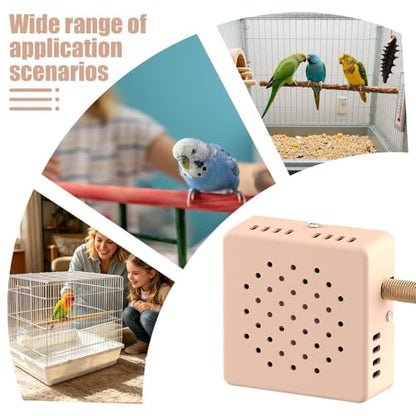 Bird Warmer for Cage - Reptile Enclosure Warmer, Constant Temperature Heater with Rapid Heating Element, Bird Cage, Small Animal Heat Pad, Thermostatic Brooder Plate for Hamster Reptile