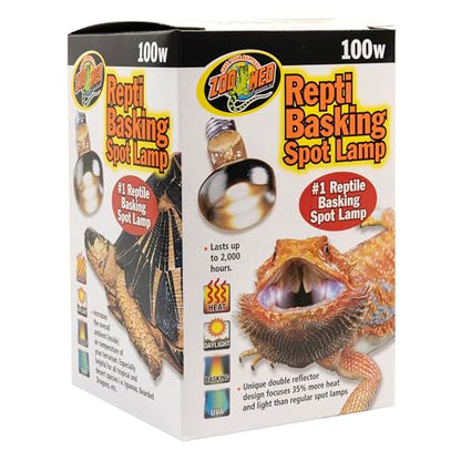 Zoo Med Repti Basking Spot Lamp 100watt for Reptiles