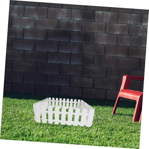 Outdoor Tortoise Enclosure Plastic Fencing 4-Piece PET Safety Fence for Reptiles Portable and Sturdy Tortoise Isolation Pen for Sunbathing and Grazing