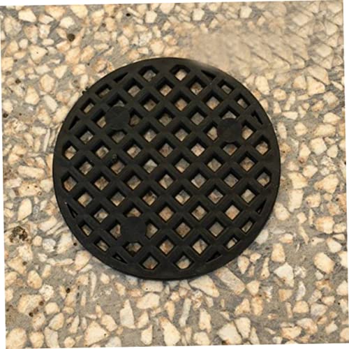 24pcs Flower Pot Drainage Grid Plastic Mesh Gasket Substrate Barrier Mat Plant Grid Netting