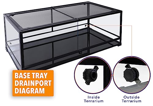 Carolina Custom Cages, 72Lx24Wx36H Giant Deep Extra-Tall Terrarium; Easy Assembly