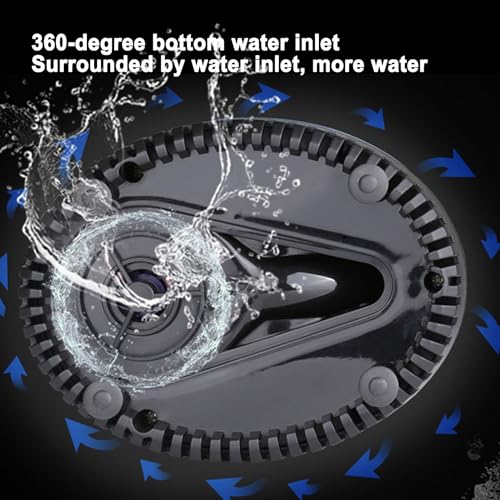 Aquarium Submersible Pump | Fish Tank Water Pump,Silent Circulation Filter Device Suction Cup for Drainage Pond Terrarium Outdoor Sump Pool Irrigation