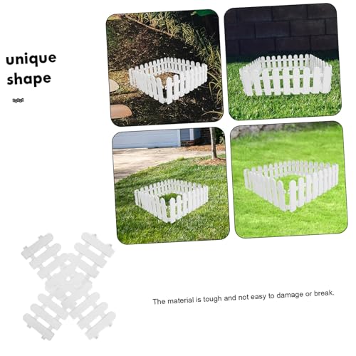 Abaodam 4pcs Outdoor Plastic Pet Isolation Fences for Tortoise Breeding Easy Install Safe Enclosures for Turtle Playpen Pet Raising Tools for Garden
