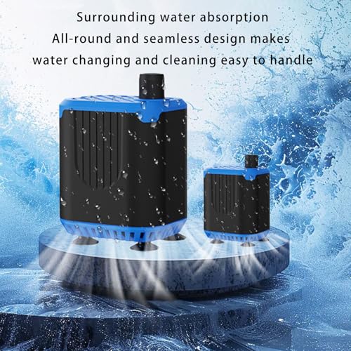 Aquariums Water with 4 Flows Submersed Design for Terrariums Turtles Tanks Circulations Aquariums - color: Tl2320d