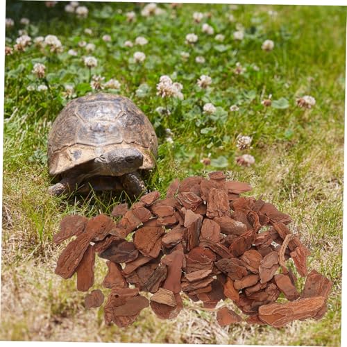 BESPORTBLE 1bag Natural Reptile Tank Decor Cypress Mulch Bark Chips Liner for Rainforest Habitat