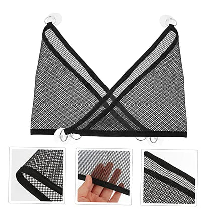BESTOYARD 2pcs Lizard Hammock Summer Squirrel Hammock Lizard Hanging Bed House Little Critters Toys Mesh Reptile Hammock Bearded Dragon Basking Platform Hermit Crab Tank Glue Net Serpentine