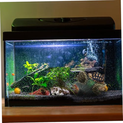 Reptile Hideout Cave 4.52X3.54X2.36In Natural Tree Trunk Ornament for Lizard Tortoise Small Tank Accessories