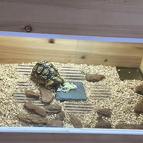 Reptile Heat Pad, Adjustable Temperature Control Lizard Terrarium Heating Mat for Small Animals Snake Turtle Bearded Dragon Gecko and Plant (15W) - size: 15W