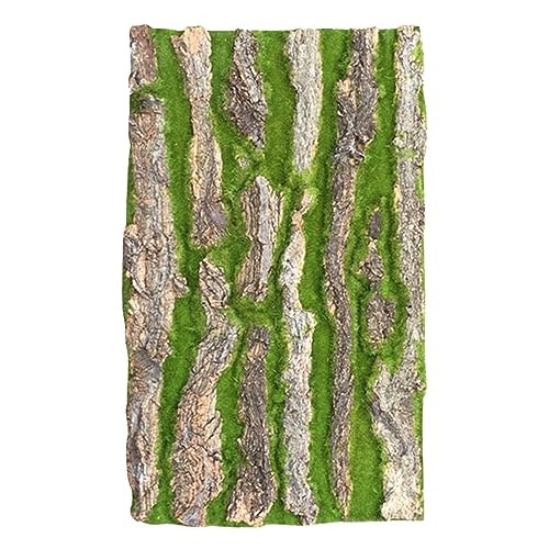 Artificial Moss Bark, Fake Moss Wall | Reptile Terrarium Background, Simulation Fake Moss Sheet for Crafts, Home Decoration Cork Moss Mat (Size : 30x50cm(11 3/4 x 19 3/4in)) - size: 30x50cm(11 3/4 x 19 3/4in)