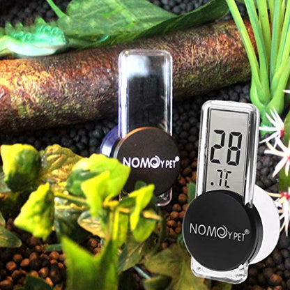 Suction Cup Reptiles Thermometer Digital Aquarium Thermometer Waterproof Suction Cup Thermometer for Fish
