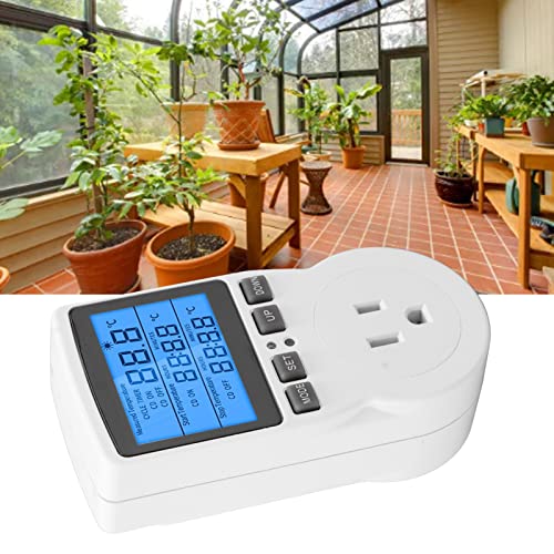 DIGITEN WTC100 Wireless Thermostat Outlet, Greenhouse Reptiles Cooling Heating, Remote Control (US Plug)
