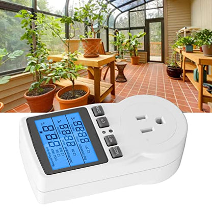 DIGITEN WTC100 Wireless Thermostat Outlet, Greenhouse Reptiles Cooling Heating, Remote Control (US Plug)