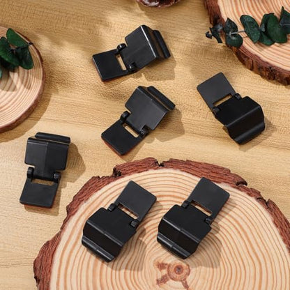 KOMBIUDA 4pcs Reptile Feeding Terrarium Buckle: Anti-Escape Lock Clips for Turtle Tanks Amphibious Breeding Box Latches Secure Pet Cage Accessories