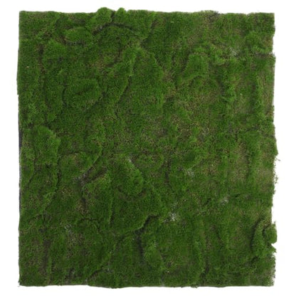 Artificial Moss Grass Turf Tile 30Cm X 30Cm Faux Green Grass Patch for Bonsai, Reptile Moss Terrarium Decoration, Indoor Outdoor Table Mat Home Garden Décor