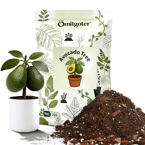 Avocado Soil 2qt, 100% Natural Organic Potting Soil for All-Stage Avocado Tree Growth - color: Avocado Plant Soil, size: 2qt