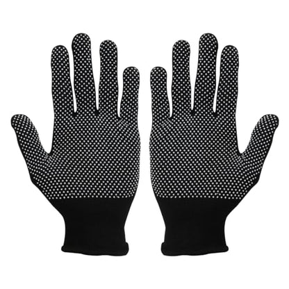 Anti-Bite Gloves, Pet Chewing Protective Handling Gloves for Bird & Parrot - color: Black 2pair