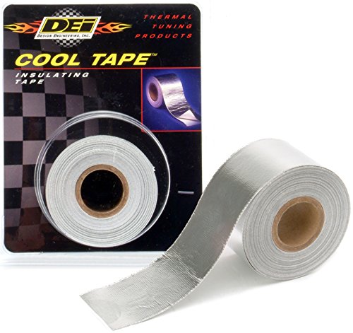 Design Engineering Cool-Tape | Self-Adhesive Heat Reflective Tape - High Temp (up to 400F)| 1.5" x 15' Roll | Flexible Heat Shield for Automotive & Industrial Use - size: 1.5 inch x 15 foot Roll