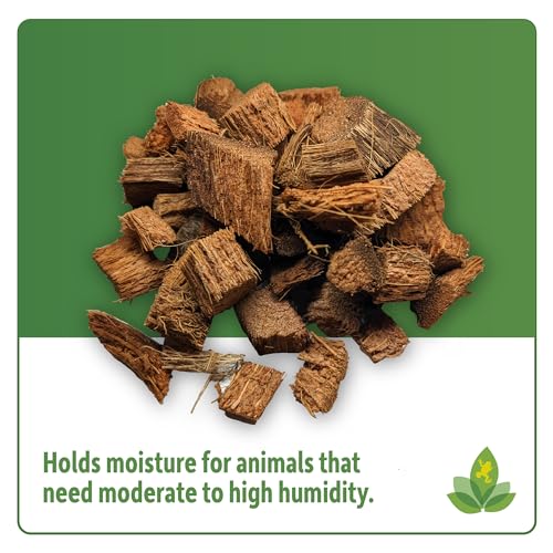 Josh's Frogs Coco Husk Brick (6 Quarts) - Reptile, Amphibian & Invertebrate Bedding - Pet Supplies - size: 6 Quart Brick
