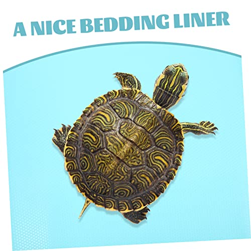 Sosoport Reptile Carpet for Bearded Dragon Snake Lizard Tortoise Leopard Gecko Sphagnum Moss Alternative