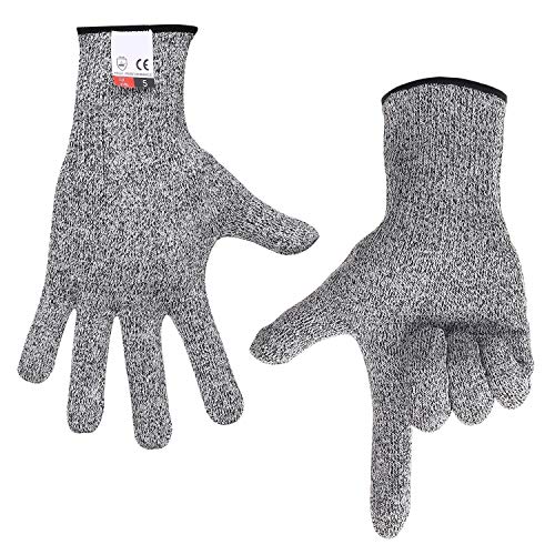 Cut Resistant Gloves Food Grade Level 5 Hand Protection,Kitchen Cut Gloves (Small(palm Diameter 2.80-3.35inch)) - size: Small (Palm Diameter 2.80-3.35 inch)
