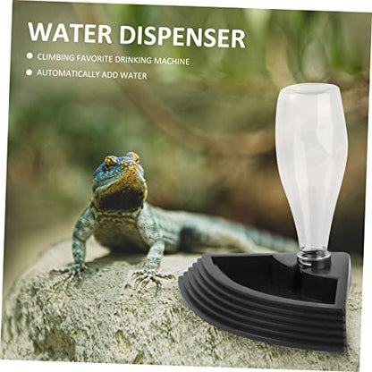 DECHOUS Automatic Reptile Water Fountain Turtle Lizard Drinking Dispenser for PET Supplies Suitable for Reptiles and Terrariums