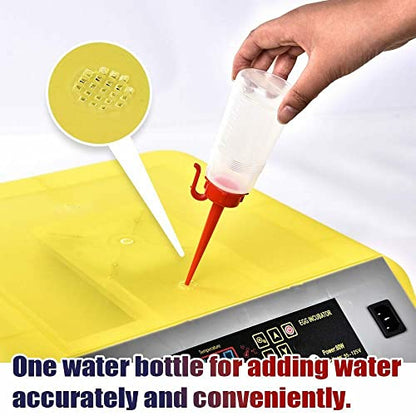 CROSSDESIGN Automatic Digital Egg Incubator Poultry Hatcher Machine Breeder w/Temperature Control & Auto Turning for Hatching Chicken Duck Goose Quail Birds 96 Eggs - size: 96 Eggs