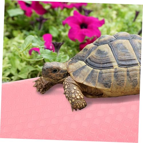 Reptile Carpet Substrate Mat for Leopard Gecko Snake Tortoise Lizard Bedding Terrarium Liner Reusable Cuttable Lightweight Flooring for Reptile Tanks