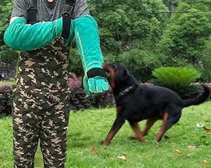 Strengthened Gloves for Animal Handling Dog Cats Birds Snakes Bathing Grooming and Bite-Proof Gloves,Pet Bite-Proof Gloves