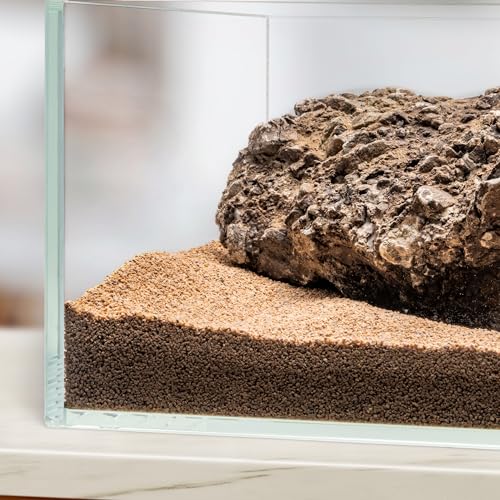 UNS Controsand - Mojave, 3L - Natural Freshwater 0.4-0.9mm Warm Sand for Aquascaping Planted Tanks - Aquarium, Terrarium, Paludarium Substrate for Betta, Shrimp, Fish, Jumping Spider, Turtle - size: 3L