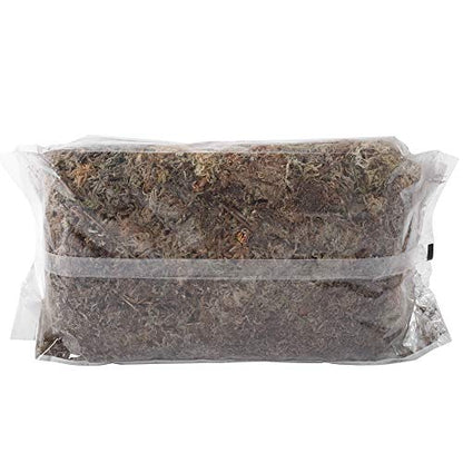 Long Fiber Sphagnum Moss, 6L Sphagnum Moss Potting Mix Soil for Carnivorous Plant, Phalaenopsis Orchid, Sarracenia, Fly Traps, Reptiles