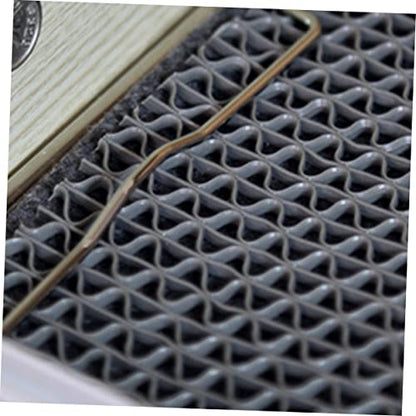 Happyyami Reptile Cage Carpet Pad Lizard Cage Carpet Terrarium Liner Mat Reptile Substrate Liner Washable Bedding - color: Light Grey