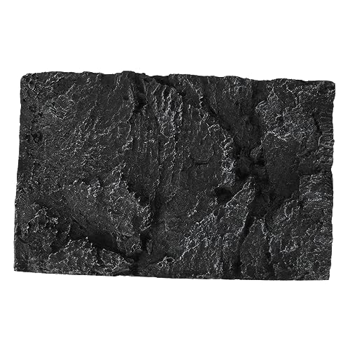 3D Rock Background Panel for Aquarium and Reptile Tanks Waterproof Fish Tank Decoration 45x28cm Realistic Aquarium Background Board