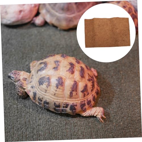 Mipcase Natural Coconut Fiber Reptile Mat Bedding Liner Breathable Substrate for Turtles and Lizards Coconut Coir for Clean and Comfortable Habitat - size: Size 2