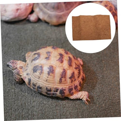 Mipcase Natural Coconut Fiber Reptile Mat Bedding Liner Breathable Substrate for Turtles and Lizards Coconut Coir for Clean and Comfortable Habitat - size: Size 2