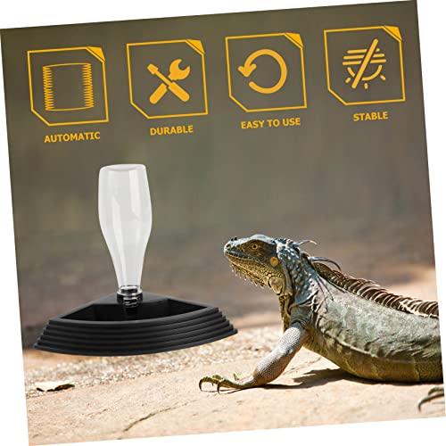 1pc Reptile Automatic Water Fountain Pet Water Bowl for Tortoise Lizard Other Reptiles Easy to Install Safe Convenient Feeding Tool
