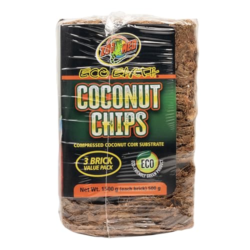 Zoo Med Eco Earth Coconut Chips 3pk