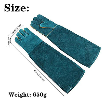 Dog training Thickened anti-bite gloves prevent lizard python's bite gloves