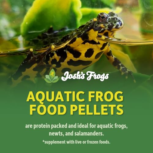 Josh's Frogs Aquatic African Dwarf Frog Food Pellets (1.85 oz) - size: 1.85 Ounce (Pack of 1)
