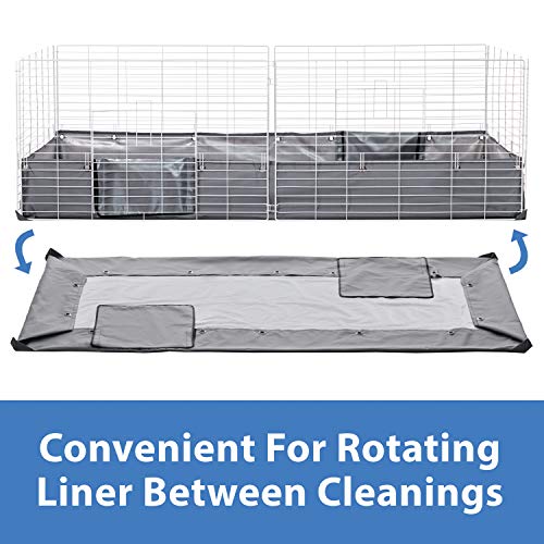 Kaytee Open Living Pet Guinea Pig or Rabbit Habitat Replacement Liner 60" x 30" - size: 60.0"L x 30.0"W x 0.1"H