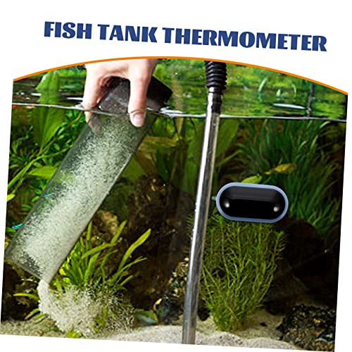 POPETPOP Digital Aquarium Thermometer Accurate Measurement for Fish Tanks and Reptile Boxes Easy to Read Display Safe Material for Long Term Use for Home