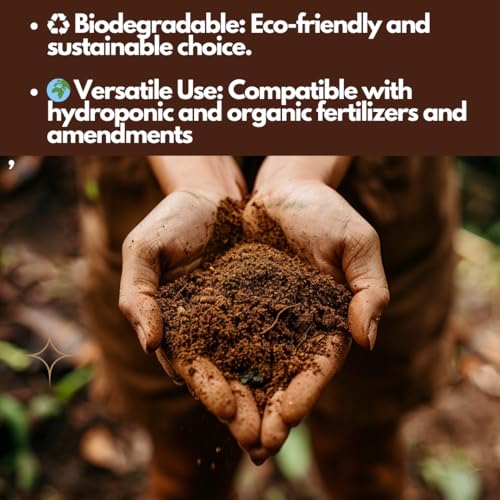 Greenstone Kiss Coco Coir Soil 100% - Low EC, RHP Certified Premium Soilless Media Alternative (50 Liters / 1.77 Cu Ft)