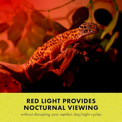 Zilla Reptile Terrarium Incandescent Heat Spot Bulb, Night Red, 150 Watts - size: Pack of 1, style: Night Red (150W)