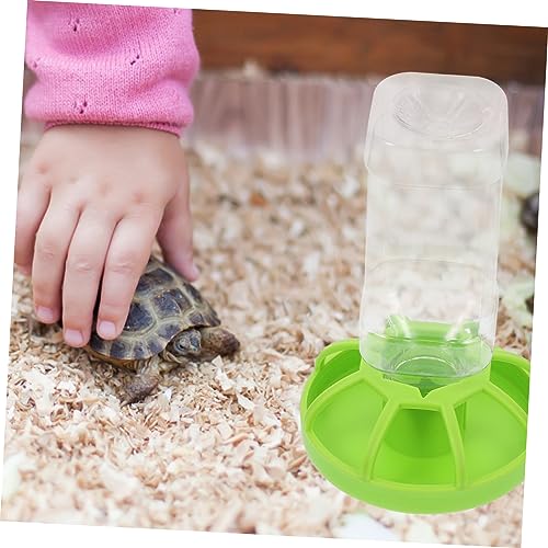 BESPORTBLE 2sets Reptile Water Feeders Drinking Tools for Tortoises and Lizards Safe and Smooth for Pet Shops and Home Use