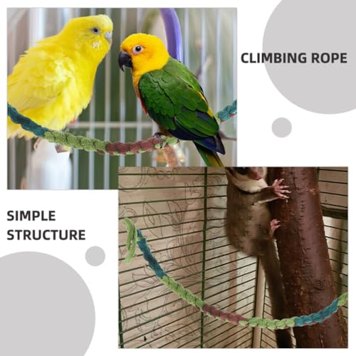 NOLITOY 4pcs Crab Climbing Toys Natural Rope Vine for Reptiles for Tanks and Terrariums for Crabs Lizards and Snakes