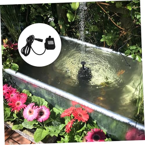 Happyyami 4pcs Fountain Pump for Pet Water Fountain Compact Submersible Dc Design for Fish Tanks Energy-efficient and Easy to Install for Cats and Dogs