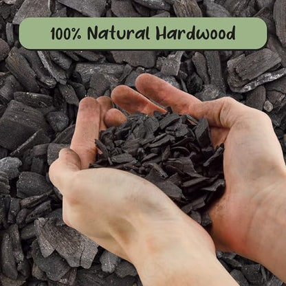 Soil Sunrise Horticultural Charcoal for Indoor Plants (4 Quarts) Hardwood Soil Additive for Orchids, Terrariums, and Gardening - size: 4 Quarts