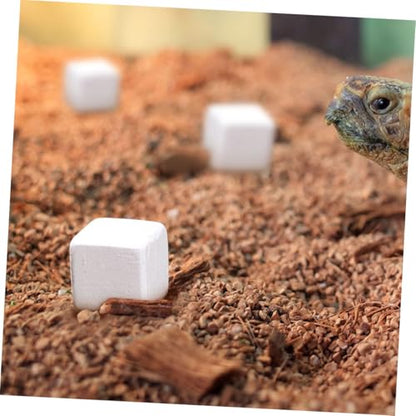 POPETPOP 30pcs Natural for Reptiles Tortoise Turtle Frog Lizard Chameleon Promotes Growth Provides Essential Microelements Supports Health and Water Quality Stabilization