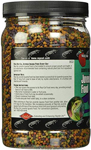 Rep-Cal Juvenile Iguana Food 14.5 oz - Pack of 2